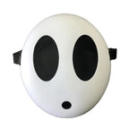 Game Bros Shy Guy Mask Cosplay Funny Unisex Kid Boys Girls Adlut Thicken Plastick Masks Halloween Carnival Party Costume Props