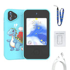 This children's smart early education toy phone features storytelling, music playback, and photo-taking functions.