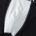 4/10 Piece Men's And Teenagers' Four Season Black Basic Versatile Elastic Waisted Underwear Boxer Shorts Plus Size Sport Shorts