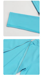 3 Piece Tracksuit Set - Jacket + Push Up Sports Bra + High Waist Leggings, Gym Workout Activewear Training, Yoga, Fitness Women