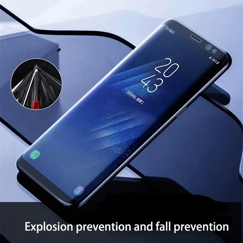 3 Pcs Tempered Glass For Samsung Note 9 10 20 Ultra Samsung S24 S23 S22 S21 S20 Ultra S10 S9 S8 Plus Full Cover Screen Protector