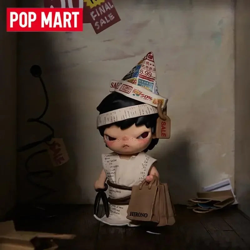 POP MART Hirono TAMED WILDGRASS Series Mystery Box Genuine Blind Box Guess Toys Bag Ornament Figurines Home Decor Desktop Dolls