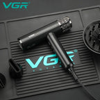 VGR Leafless Hair Dryer Professional Negative Ion Blower Dryer Brushless Motor 11000RPM Powerful Electric Dryer for Salon V-427