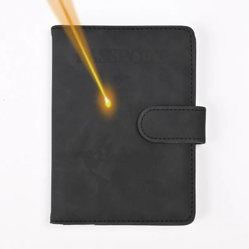 Custom Passport Cover Monogrammed Engraved Name Passport Cover Case Holder Wedding Bridesmaid Groomsman Gift Passport Wallet