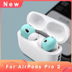 For AirPods Pro 2 Silicone Protective Case Skin Covers Earpads For Apple AirPod 2 Generation Ear Tips Earbuds Covers Accessories