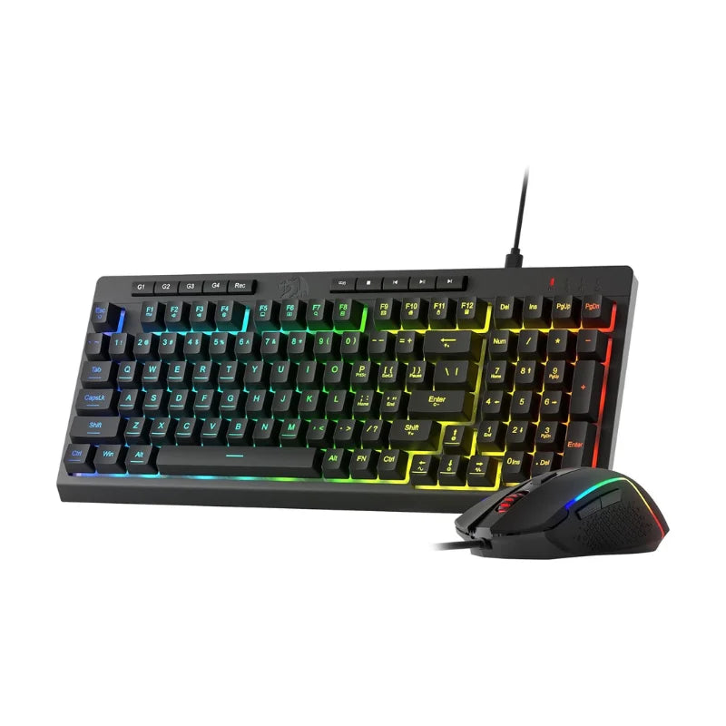 Redragon S141 Gaming Keyboard & Mouse Combo,K515 Wired RGB Membrane Keyboard and 10000 DPI Wired M616 Gaming Mouse Bundle Ürün ana görseli
