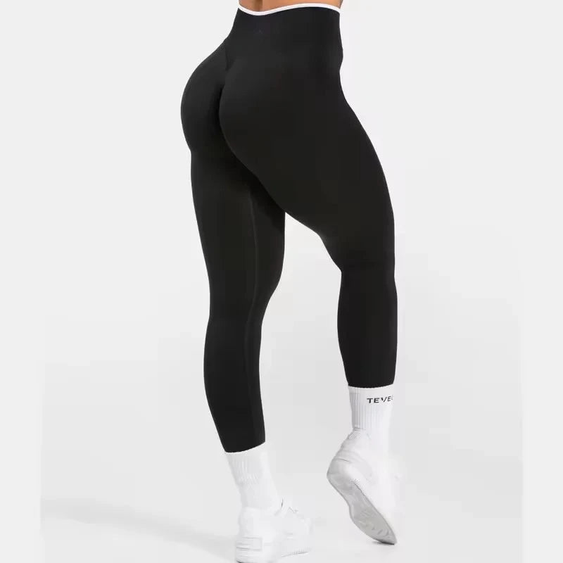 Hot Sale High Waist Seamless Scrunch Leggings for Women Yoga Pants Hip Lifting Running Gym Workout Tights Ignite Sculpt Series