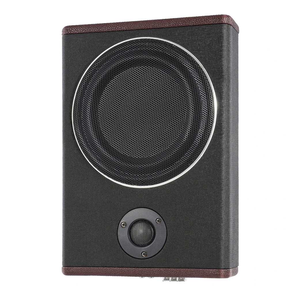 8 Inch Ultra Slim Car Subwoofer Under Seat 12V 600W Car Active Subwoofer Compact Car Bass Audio Car Stereo Amplifier Speaker