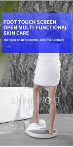 110V/220V Body Drier Machine Bathroom Body Dryer Negative Ions Human Skin Drier Hand Dryer 1350W with scale