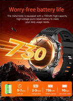 Smart Watch for Men GPS Offline Maps 2G ROM 10ATM Waterproof Heart Rate Diving Skiing Hiking Rugged Durable Smartwatch Men Women