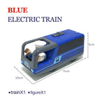 Electric Train Locomotive Magnetic Car Diecast Slot Fit All Brand Wooden Train Track Railway For Kids children's Toy W02