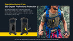 Ulefone Armor 27T Pro+ 5G Rugged Phone 10600mAh Android 15 Smartphone 50MP+64MP Night Camera 6.78" 120Hz 24GB+256GB NFC Mobile
