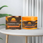 Body Tanning Gel Hydrating Lasting Natural Bronzing Soothe Drying Even Skin Tone Accelerate Dark Skin Sun Tanning Body Cream