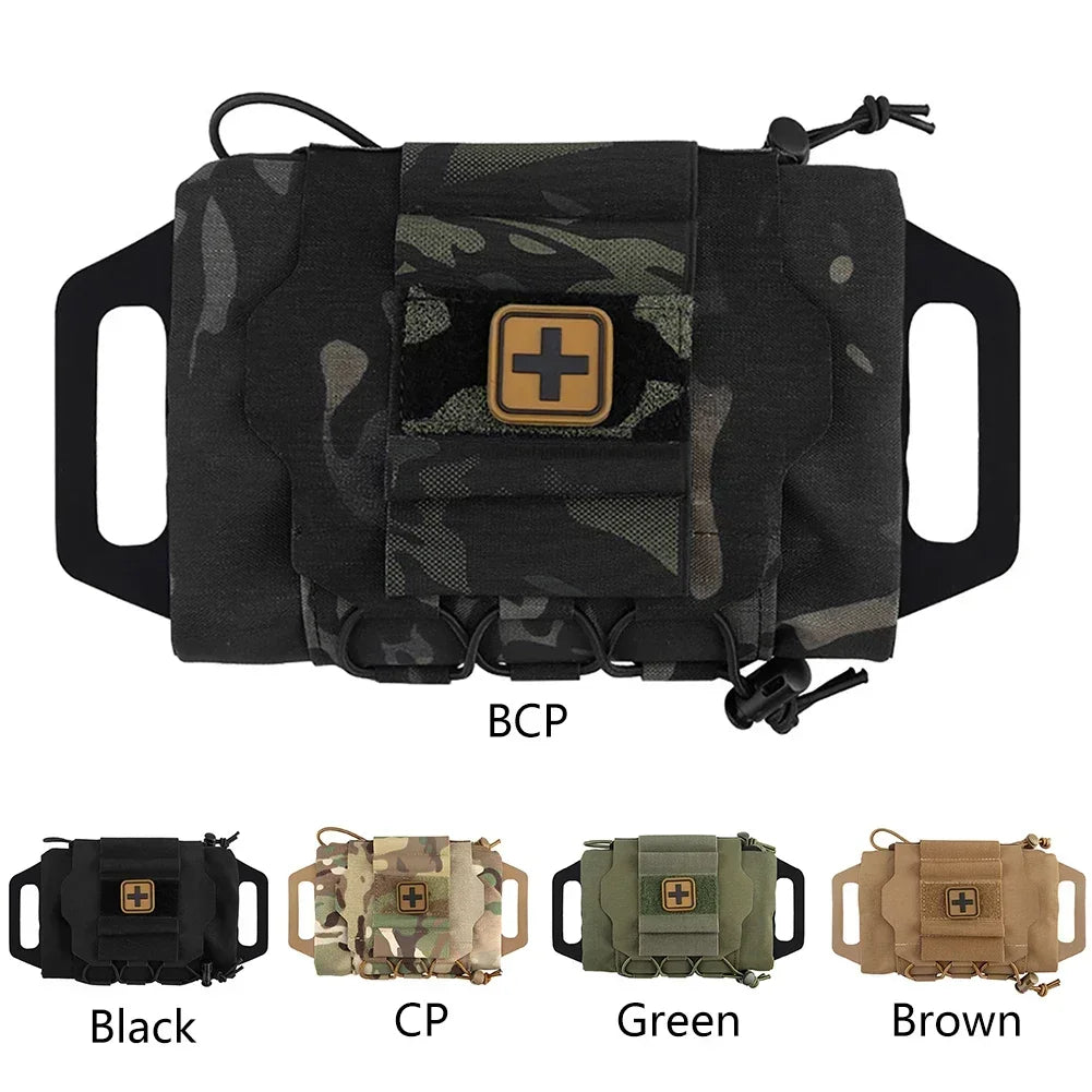 IFAK Kits Tactical First Aid Kit MOLLE Medical Pouch Rapid Deployment Emergency Survival Kit Outdoor First aid Survival Kit
