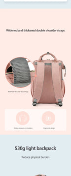 Nappy Changing Baby Nursing Bags Baby Diaper Bag Waterproof Backpack Fashion Mummy Maternity Mother Brand Mom Backpack for Mom