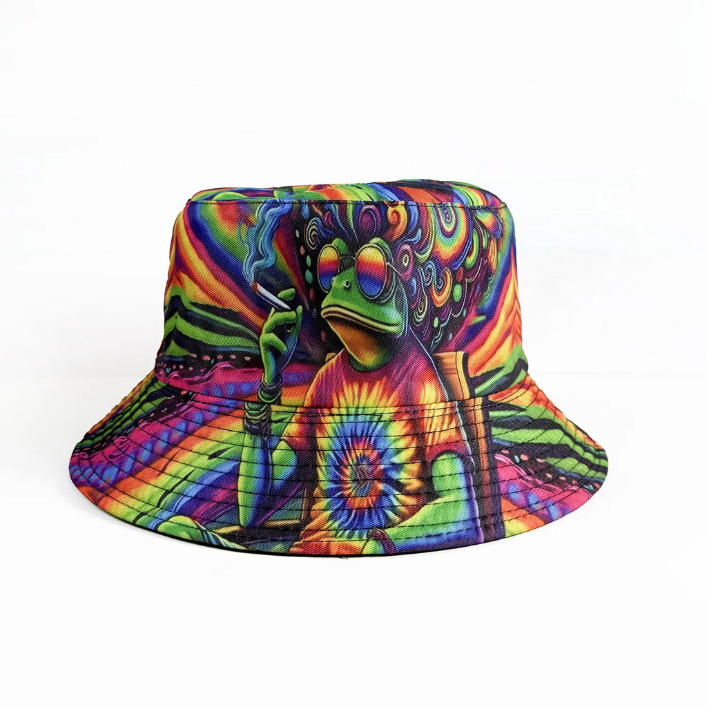 Classic Popular Funny Novelty animal cow frog duck fisherman hat Outdoor Leisure Sunscreen Sun Hat Men Women bucket hats