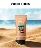Waterproof Body Foundation With Free Powder Puff Bronze Leg Makeup Long Lasting Tanning Cream 100ml 3 Colors