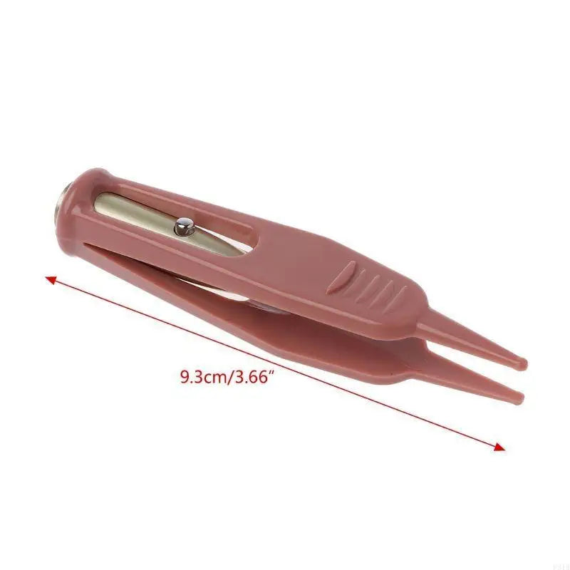 Infants Clean Tweezer Ear Nose Navel Visible Safety Tweezers Safe Forceps Cleaning Supplies for Health Care P31B