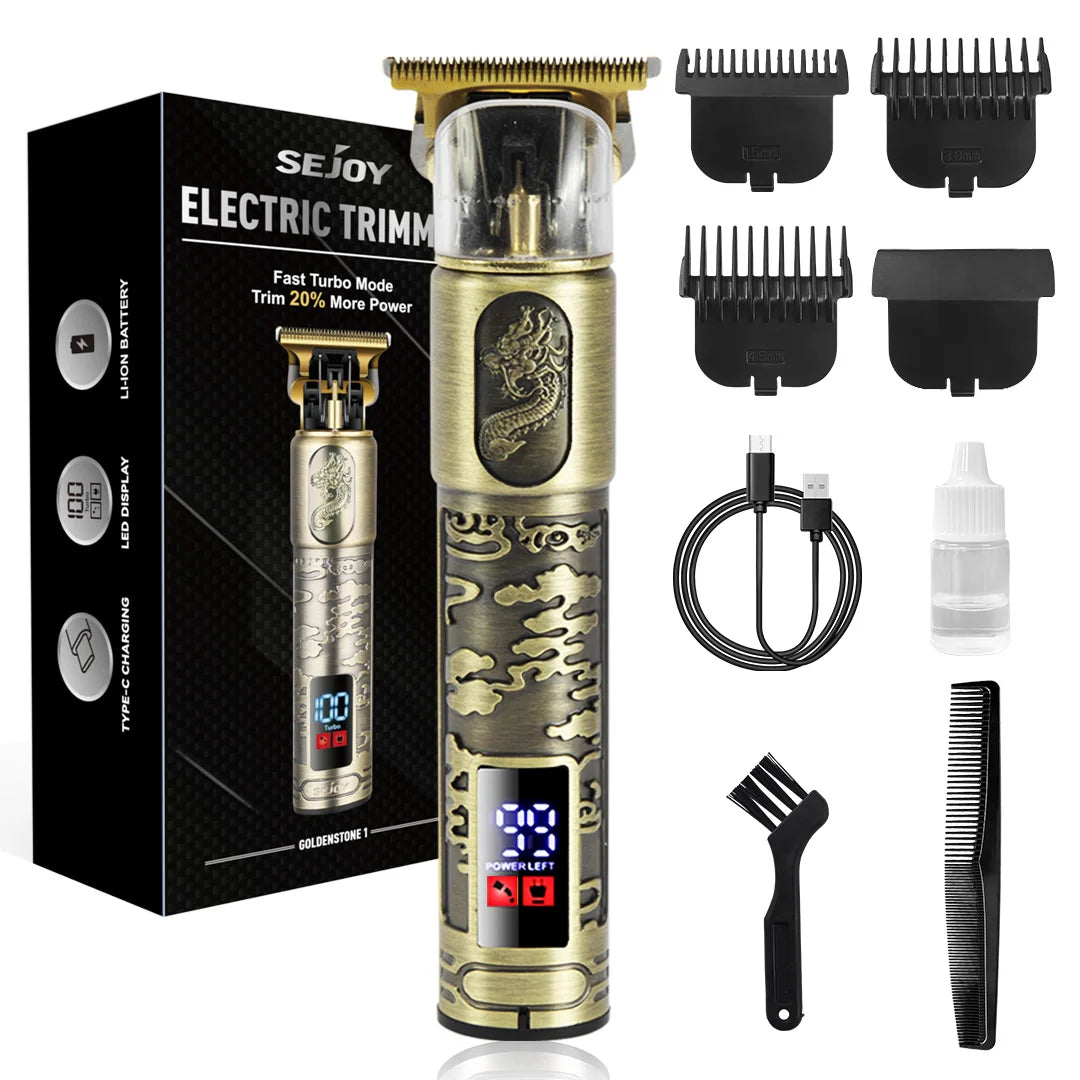 SEJOY SEJOY Professional Precision Hair Clipper For Men USB-C Fast Charging Beard/Body/Hair Trimmer | Precision Electric Shaver