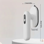 Cordless Clothes Dry Iron Rapid Heating Folding Small Portable Handheld Iron Wrinkle Remover for Home Travel Dry Iron