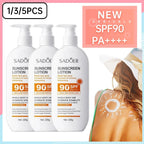 SPF90 PA+++ UVA/UVB sun protection for whole body Anti-aging Refreshing Sunscreen Aloe vitamin E UV Protection sun block