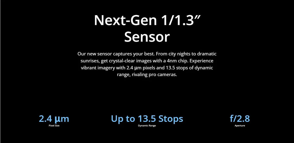DJI Osmo Action 5 Pro Standard Combo Next-Gen 1/1.3 ″ Sensor Clear OLED Touchscreens 32X Super Slow Motion