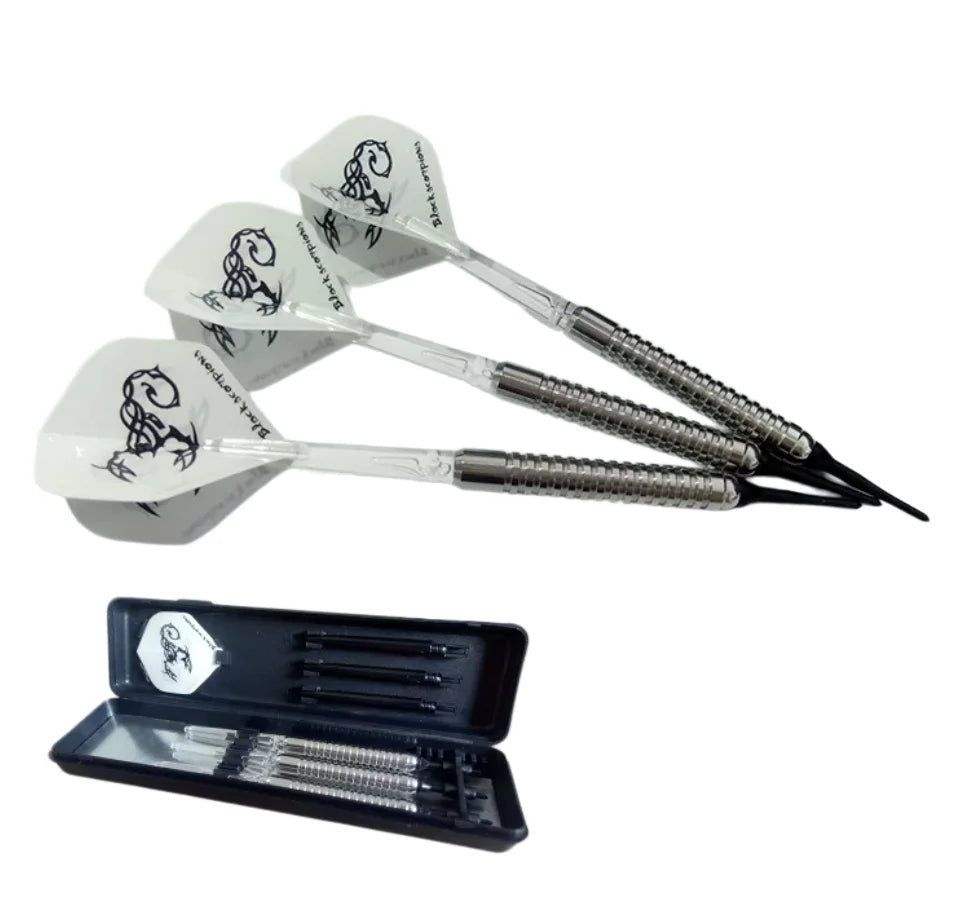 3Pcs Soft Tip Stainless Steel Darts 17G Professional Darts Indoor Sports Darts Pin Sports Game Free Shipping