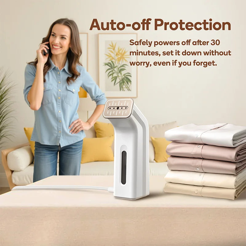 Clothes Ironer 650W Handheld Steam Iron 25S Fast Heat-up Travel Home Fabric Steam Ironing Machine Secondary image
