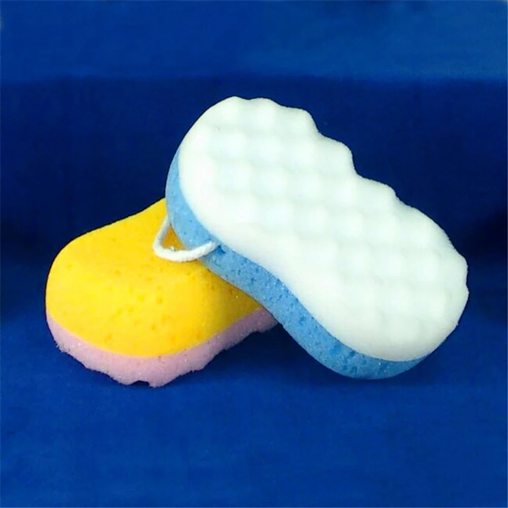Soft Bath Sponge Body Scrub Bast Wisp Massage Brush Body Washcloth Skin Scrubber Relax Exfoliating Skincare Shower Accessories Ürün ana görseli