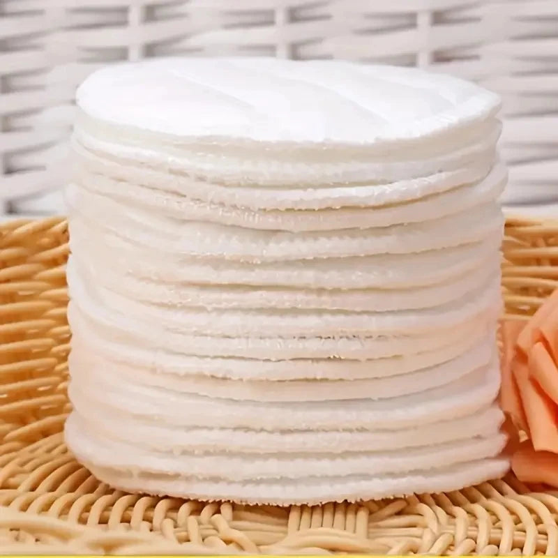 10PCS Soft Cotton Baby Nursing Pad Washable Feeding Breast Pad Absorbent Reusable Nursing Anti-overflow Postpartum Nursing Main image