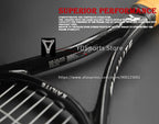 Professional Unisex Carbon Fiber Tennis Racket With Bag Training Paddle Rackets For Adult Men Women Ultra Light Racquet