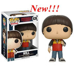 NEW!!! FUNKO POP Stranger Series #1462 Eddie #1250 Dustin Steve Robin Eleven Vinyl Action Figure Collection Models for Gifts