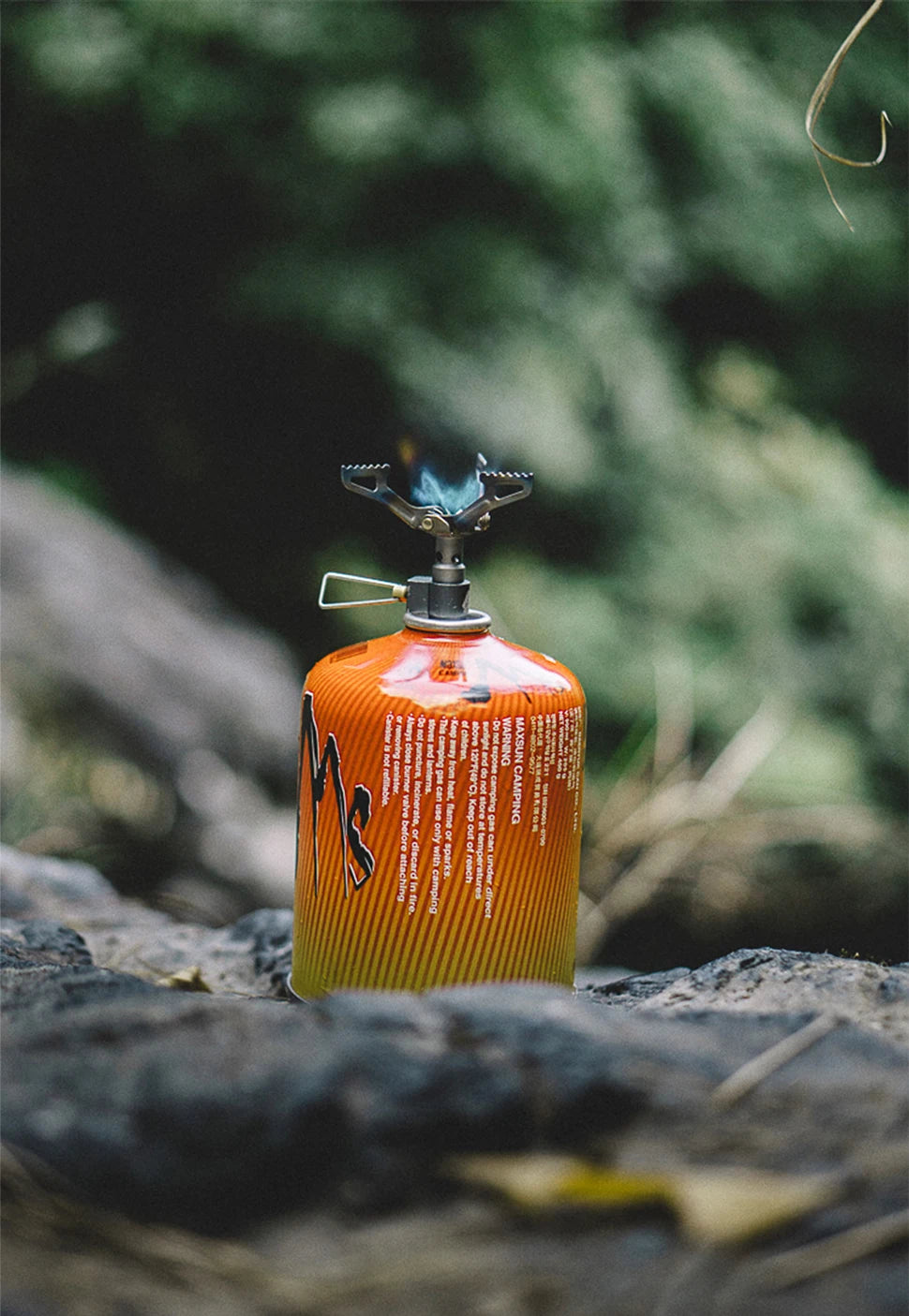 BRS Outdoor Gas Stove Mini Camping Gas Burner 25g Ultralight Titanium Picnic Hiking Cooking Stove Survival Furnace BRS-3000T