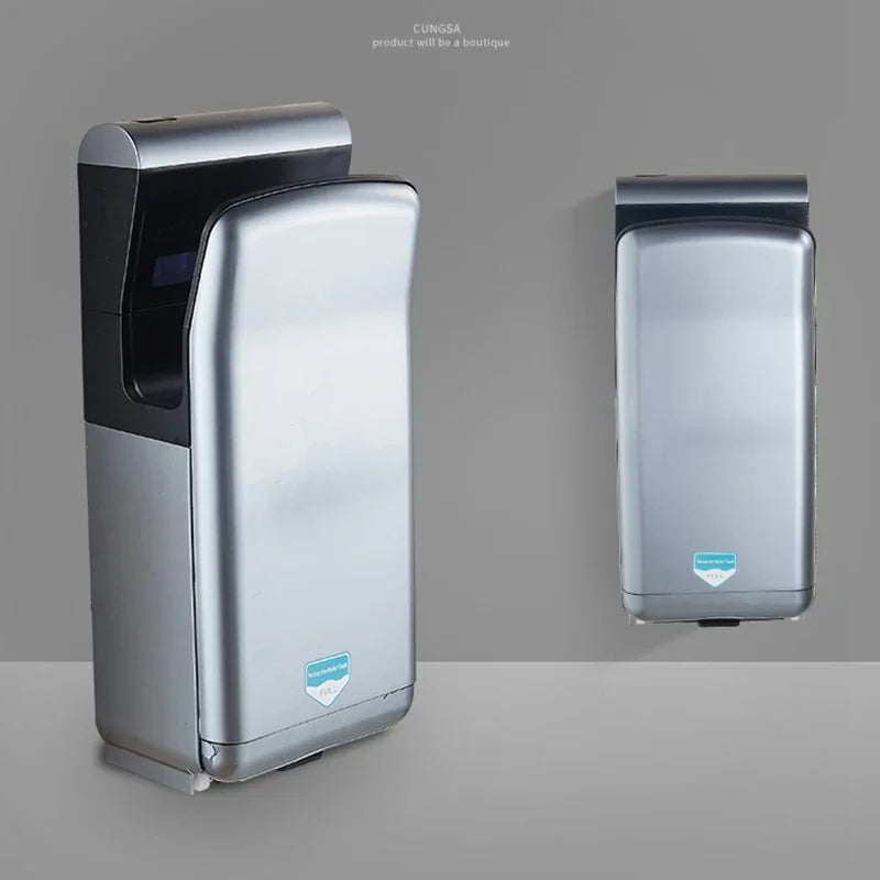 High Speed Hand Dryer Fully Automatic Induction Hand Dryer Hotel Hand Blowing Dual Motor Jet Quick Hand Dryer 2000W