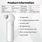 Intelligent Constant Temperature Ear Dryer Low Noise Ear Care Device Prevents Bacterial Growth Prevent Ear Canal Inflammation