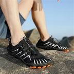 Unisex Quick Dry Water Shoes Men Women Colorful Beach Swimming Surfing Seaside Aqua Shoes Couple Barefoot Upstream Sneakers