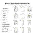 Luxury Costume Men Suit 2 Piece Sets Rhinestones Crystals Shawl Lapel Custom Wedding Slim Fit Tuxedos Blazer For Groom