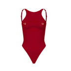 Thong 2025 Sexy Women One Piece Swimsuit Swimwear Female Solid High Waist Monokini Swimming Suit Bathing Suit Biquini Beachwear