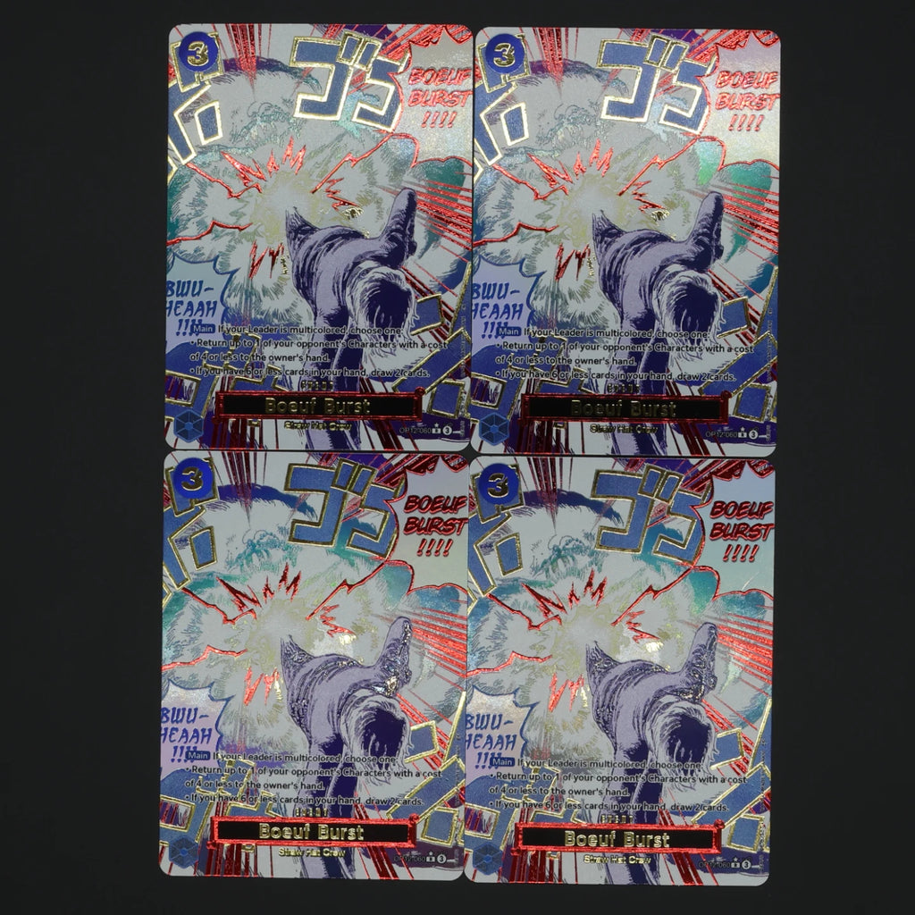 One Piece TCG OPCG English Manga Event Card Set Gear 2 DDM GGG Ground Death Frighten Me OP09 OP10 OP11 OP12 OP14 Gold Stamping