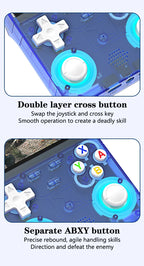 R36Ultra 4.0-inch Retro Handheld Game Console 128GB Portable Video Player Open-Source Linux System for Gaming