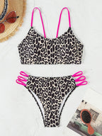 Sexy Leopard Micro Bikini 2026 Women Swimsuit Female Swimwear High Waist Bikinis Sets Brazilian Bandeau Beach Wear Bathing Suit