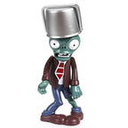 PLANTS VS ZOMBIES Crazy Dave Game Action Figure Roadblock Iron Bucket Grim Reaper Zombie Model Doll Kids Toys Children's Gifts