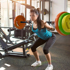 Adjustable Barbell Weight Set, 40lb /20kg Adjustable Free Weights for Home and Gym Workout Strength Training