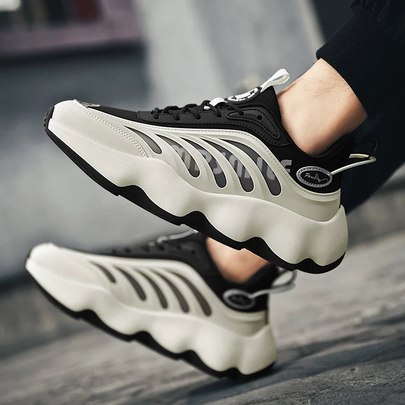 Men shoes Sneakers Male tenis Luxury shoes Mens casual Shoes Trainer Race Breathable Shoes fashion loafers running Shoes for men Secondary image