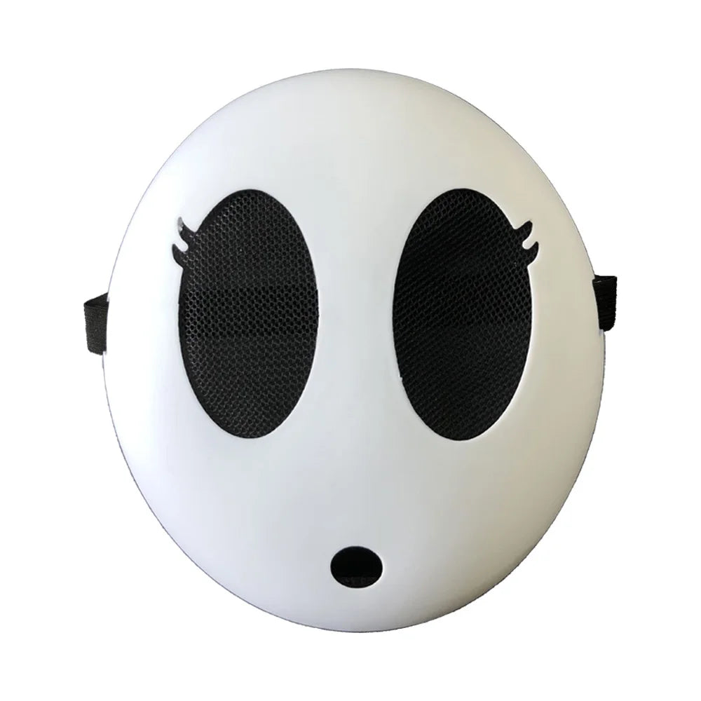 Game Bros Shy Guy Mask Cosplay Funny Unisex Kid Boys Girls Adlut Thicken Plastick Masks Halloween Carnival Party Costume Props