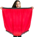 Granny Panties Gag Gifts for Women Funny Oversized Novelty Prank Underwear Christmas and Halloween Parties