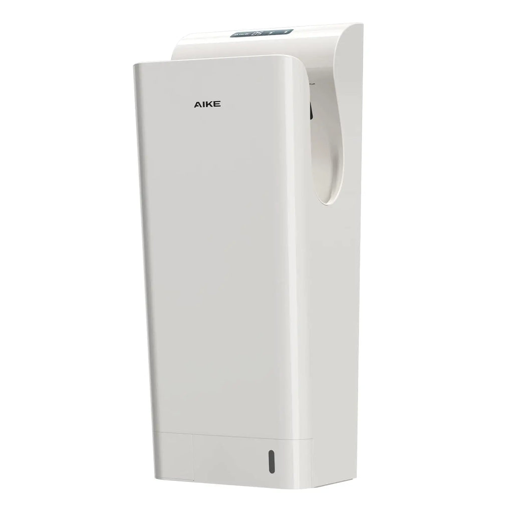 AIKE 7-10s Bathroom Vertical Hand Dryer Automatic High Speed Hand Dryer with UV Germicidal Lamp HEPA Filter and Brushless Motor
