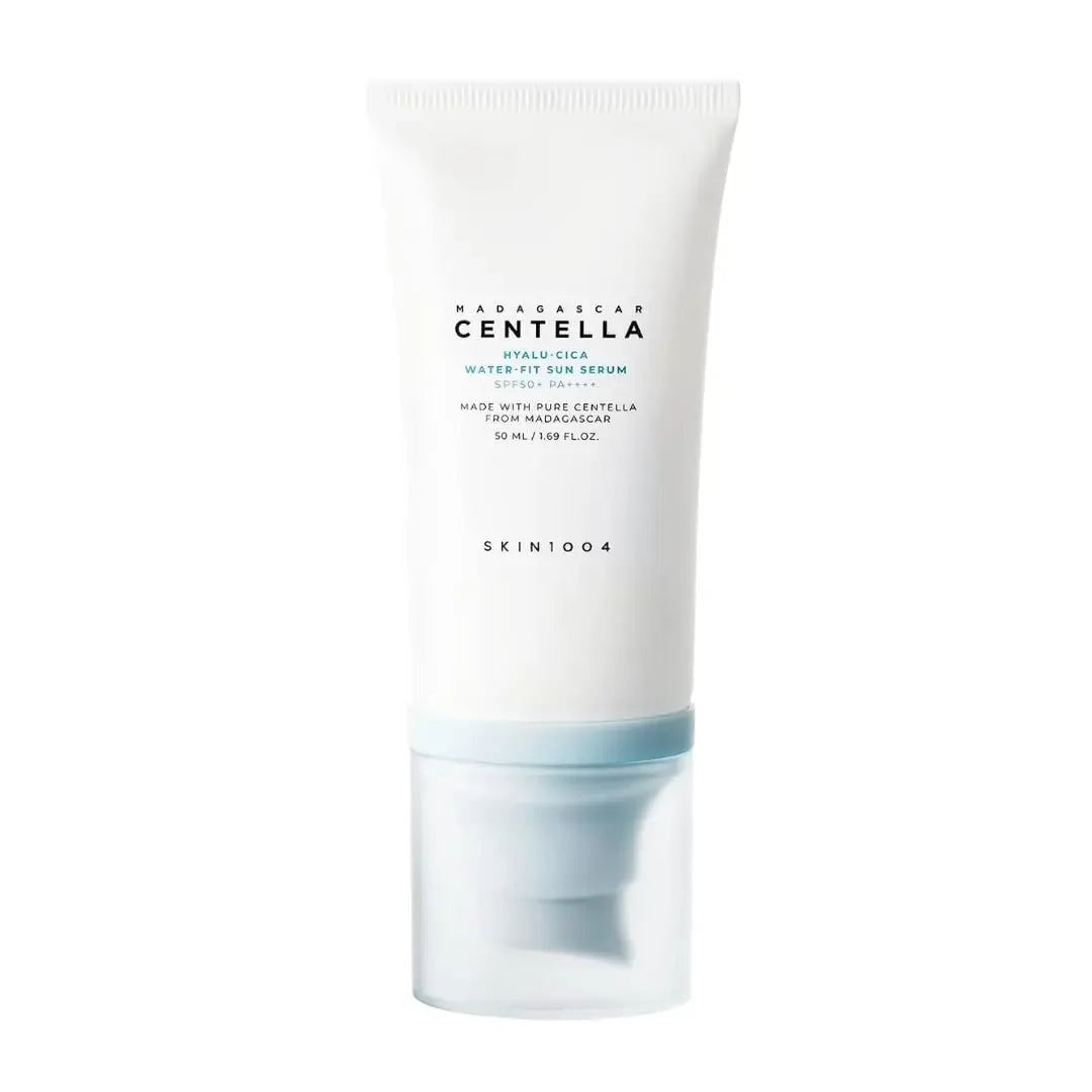 Skin1004 Korean Skincare Centella Sun Serum SPF50+ - Hyaluronic Acid UV Protection, Sensitive Skin Ürün ana görseli