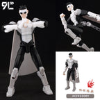 9L3D Printed Deadpool Wolverine Batman Spider-Man Venom Action Figures Dummy13 Lucky13 T13  Anime Model Toys Collectors Gifts