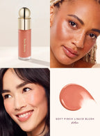 Rare Beauty Light Silky Touch Highlighter Soft Pinch Liquid Blush Positive Light Lqiuid Luminizer Stay Vulnerable Melting Blush